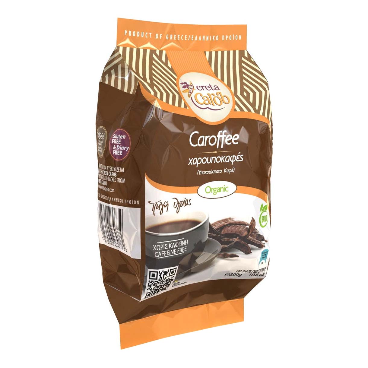 

Кэроб Creta Carob Плоды рожкового дерева органический порошок 300 г