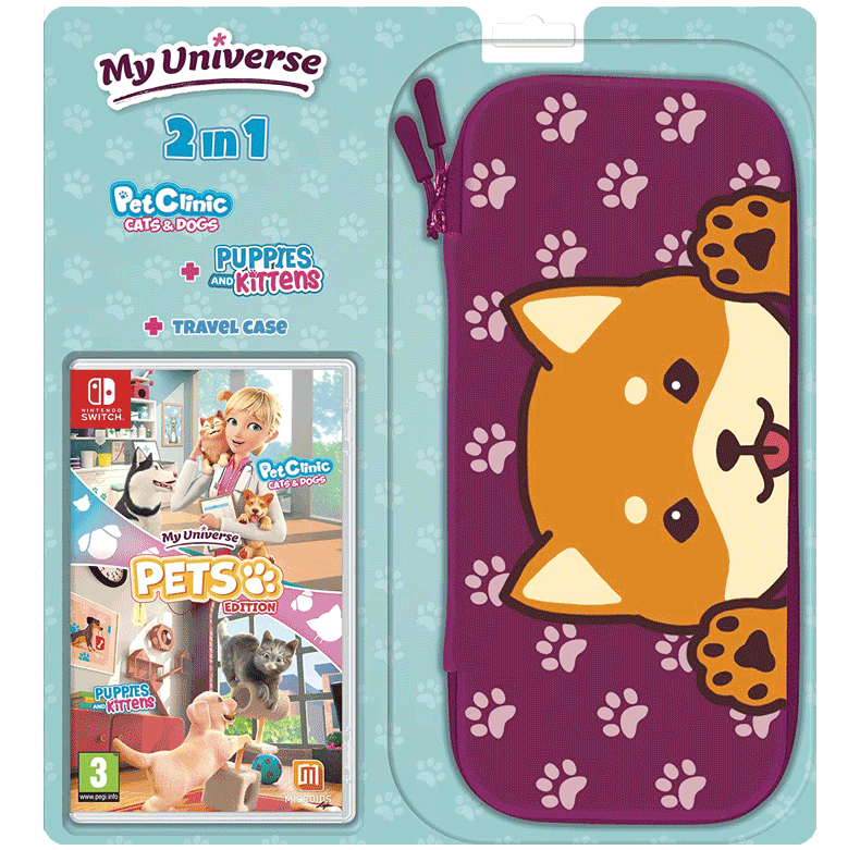 My Universe Pets Edition Дорожный чехол Nintendo Switch русская версия 7790₽