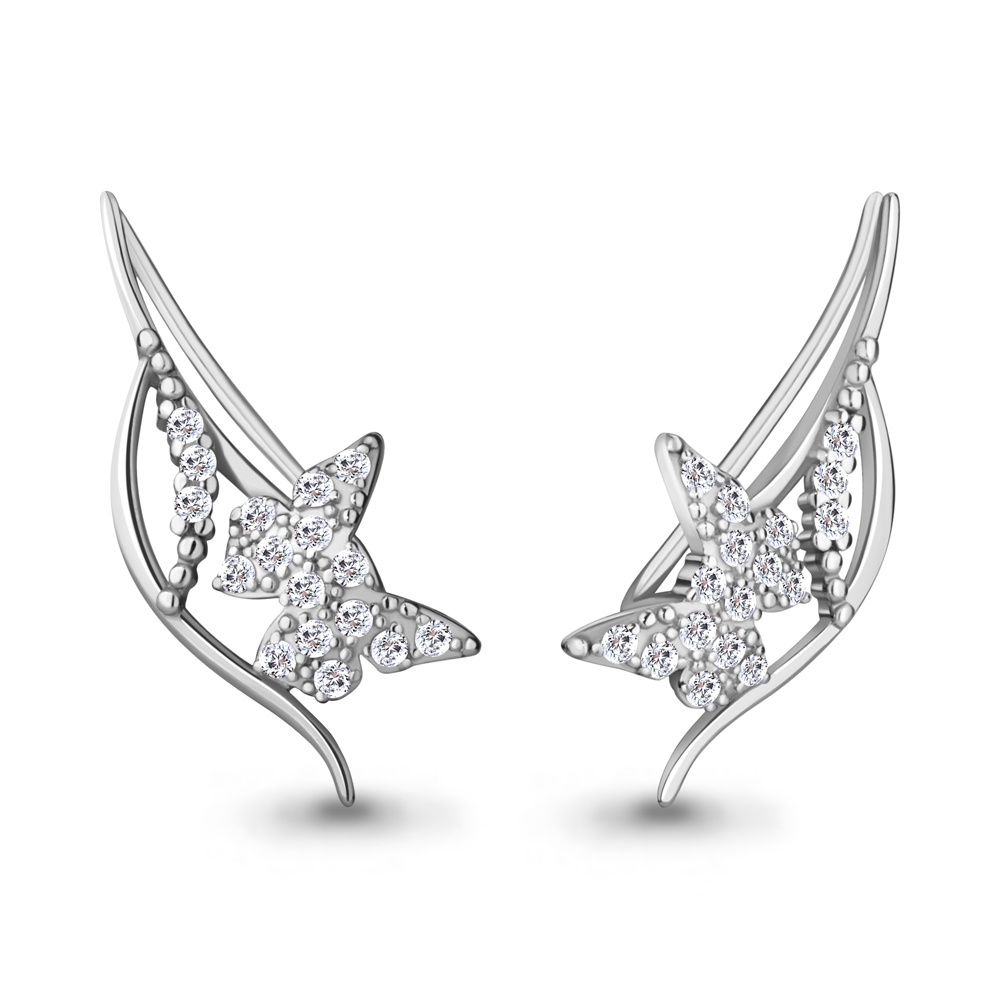 

Серьги из серебра с фианитом Aquamarine Aquamarine 49382А_925_р, 49382А_925_р