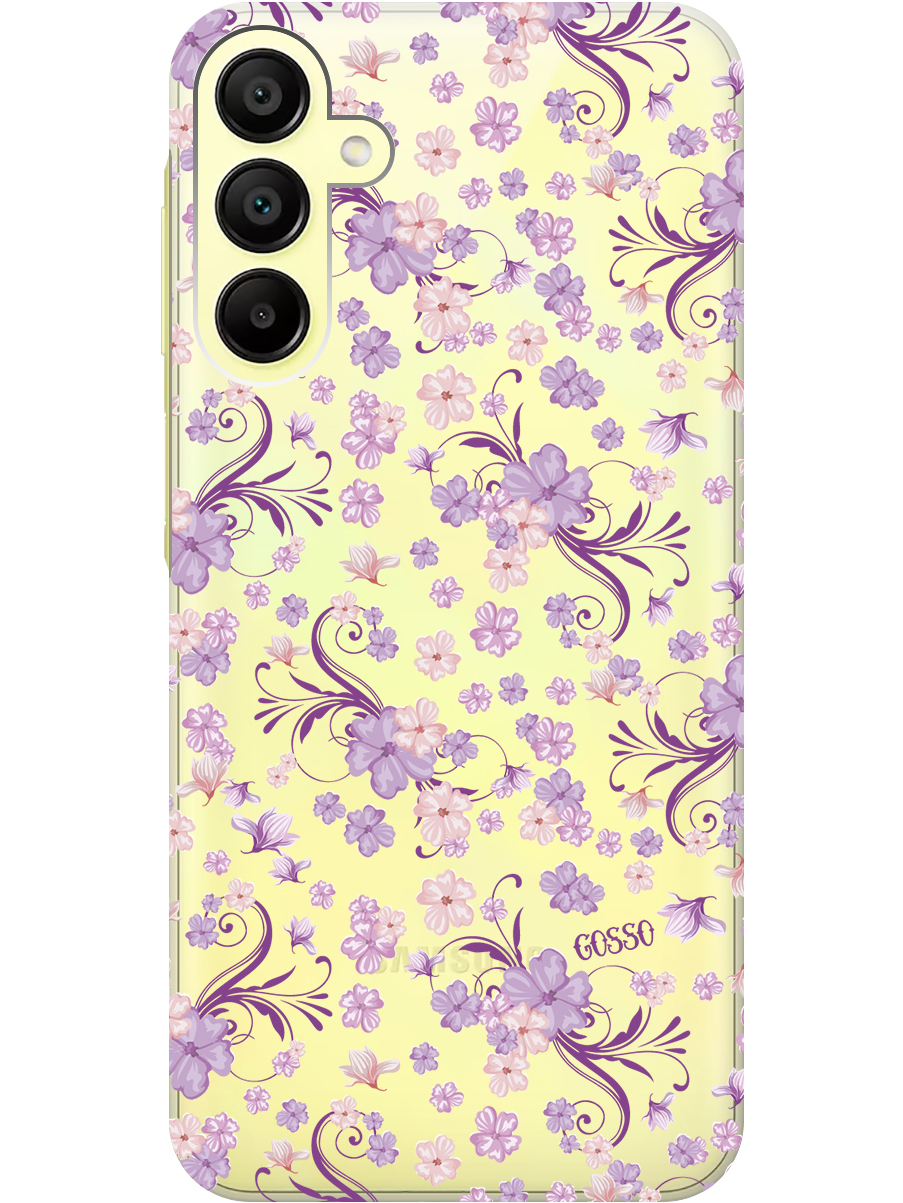

Силиконовый чехол на Samsung Galaxy A15 с рисунком "Lilac Flowers" прозрачный, Прозрачный;фиолетовый, 20012138