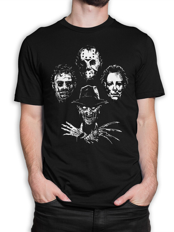 

Футболка мужская DreamShirts Studio Злодеи из фильмов ужасов 533-horror-2 черная XL, Черный, Злодеи из фильмов ужасов 533-horror-2