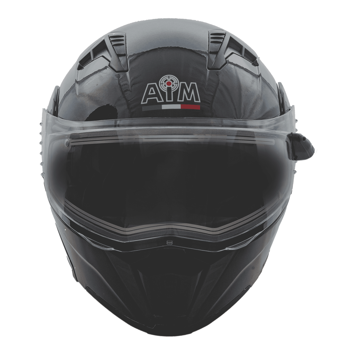 Мотошлем AiM JK906 (комплект) арт.906-001-XXXL Black Glossy/XXXL