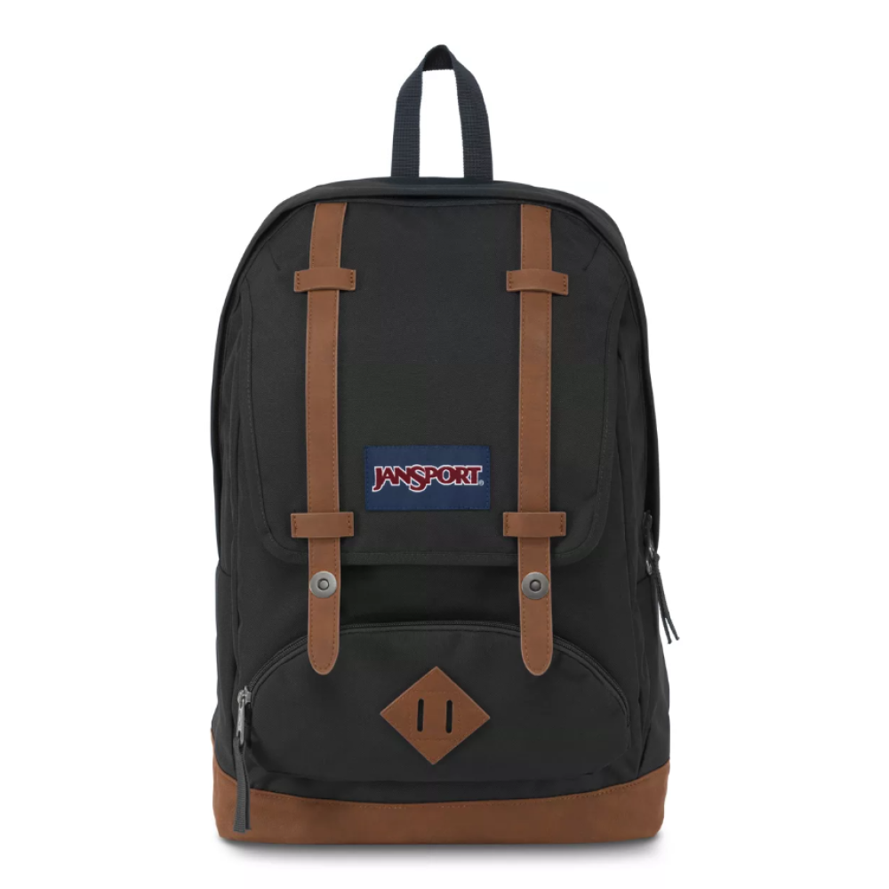 Рюкзак унисекс JanSport Cortlandt black, 47х36х12 см Камбоджа черный, размер большой