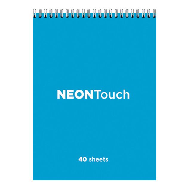 Блокнот ПЗБМ NeonTouch А7 в клетку 40 листов