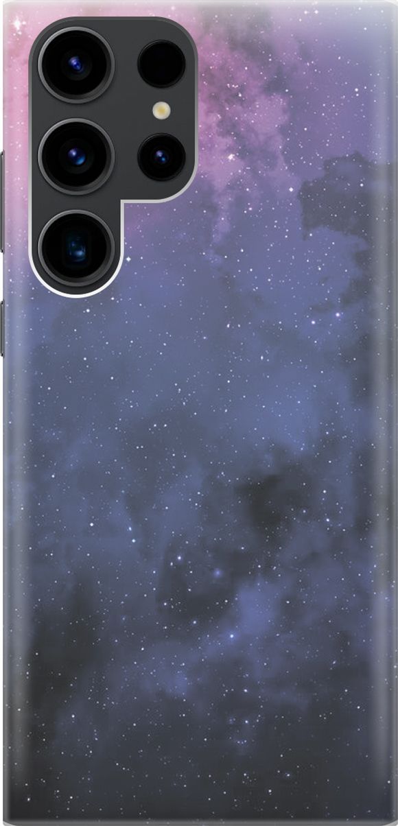 

Чехол на Samsung Galaxy S23 Ultra "Звездное зарево", Голубой;синий, 158338