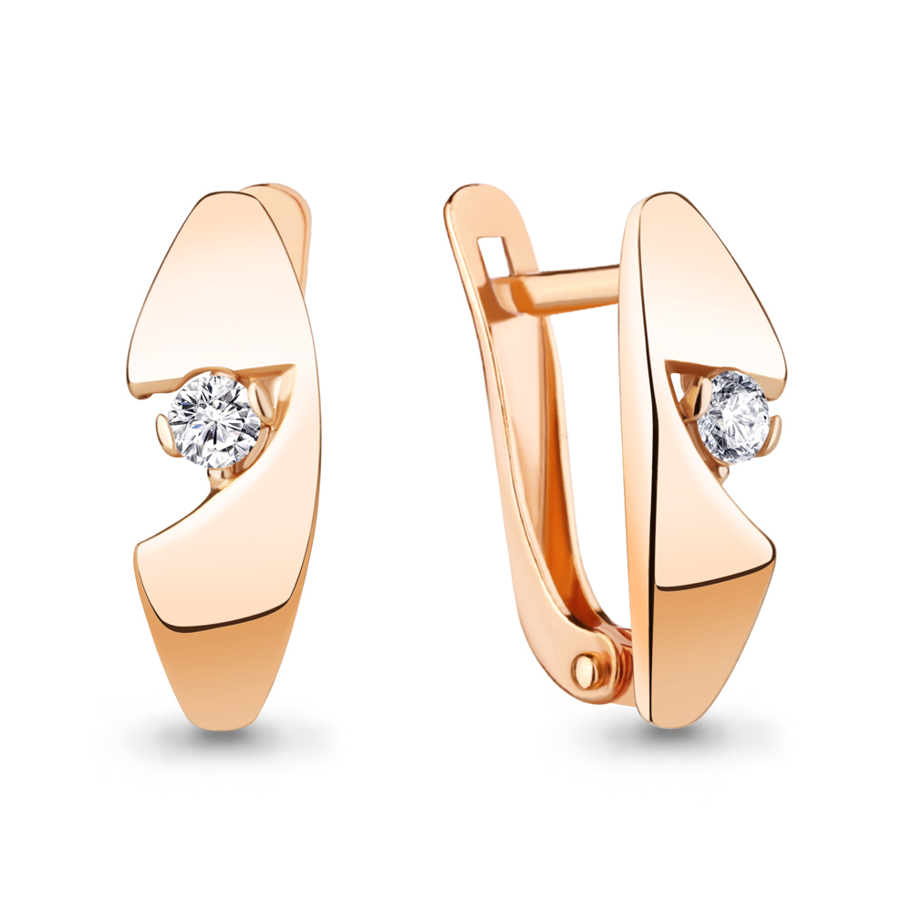 

Серьги из серебра с фианитом Aquamarine Aquamarine 49362А_925_з, 49362А_925_з
