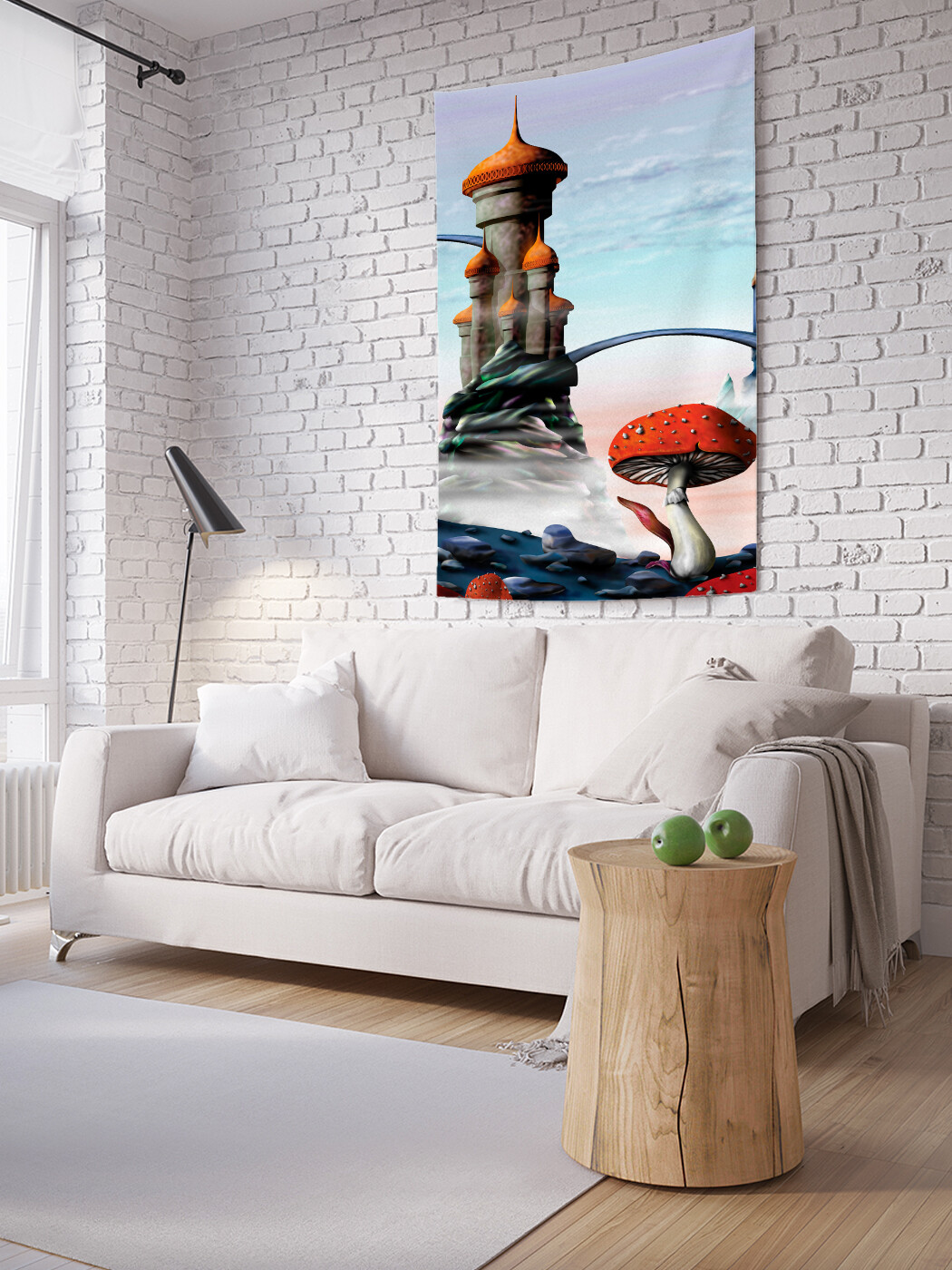 

Вертикальное фотопанно JoyArty Магический город, из ткани, 100х150 см