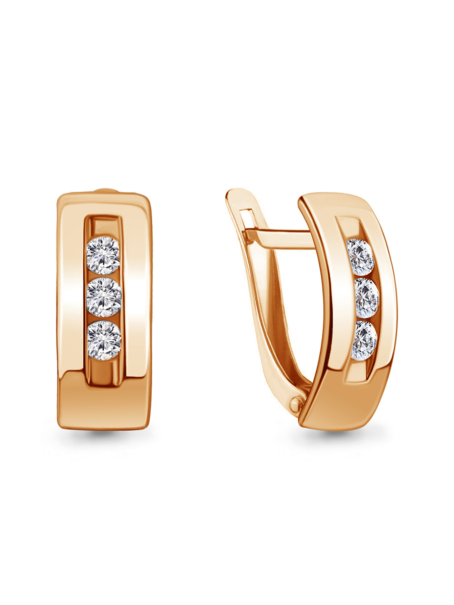 

Серьги из серебра с фианитом Aquamarine Aquamarine 49360А_925_з, 49360А_925_з