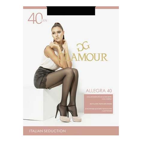 

Колготки женские Glamour черные 3, Черный