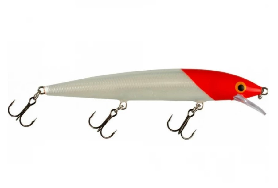 

Rapala Husky Jerk HJ12-RH, Белый;красный, Husky Jerk
