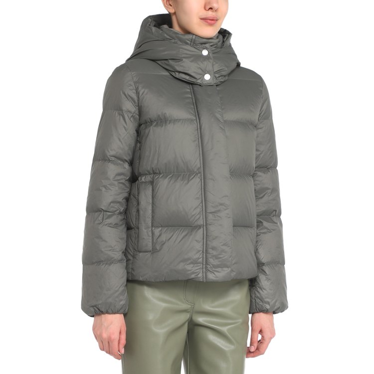 

Пуховик женский Maison David MLY007-1 серый XS, MLY007-1