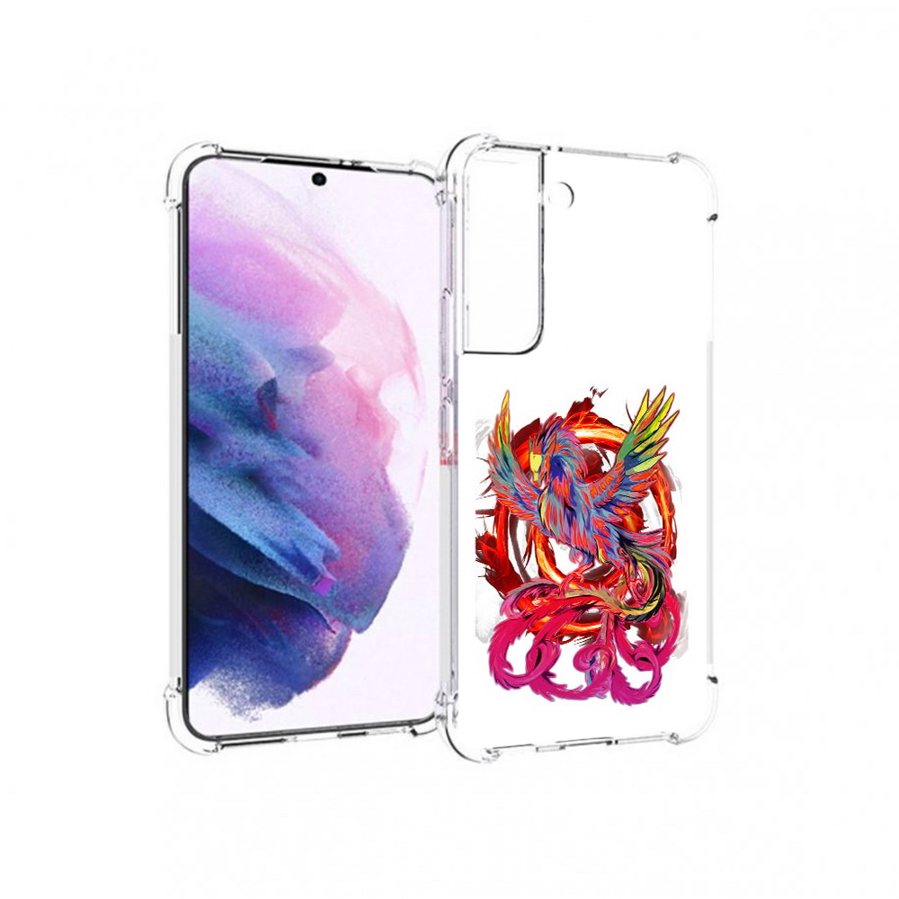 Чехол MyPads Tocco для Samsung Galaxy S22 красочный феникс (PT194926.508.414)
