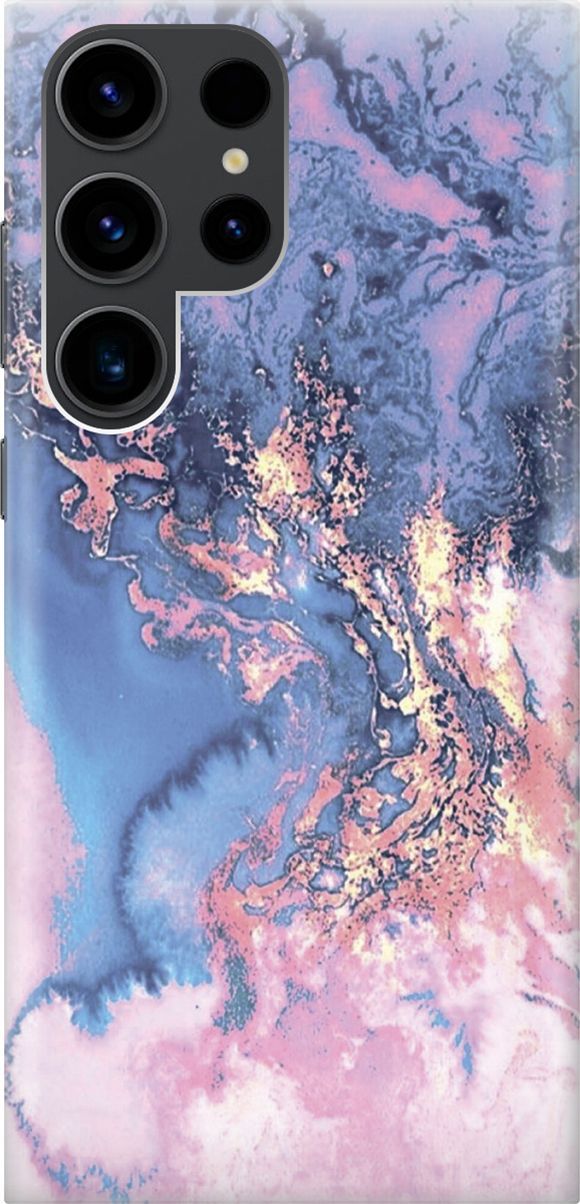 

Чехол на Samsung Galaxy S23 Ultra "Синий мрамор", Голубой, 158328