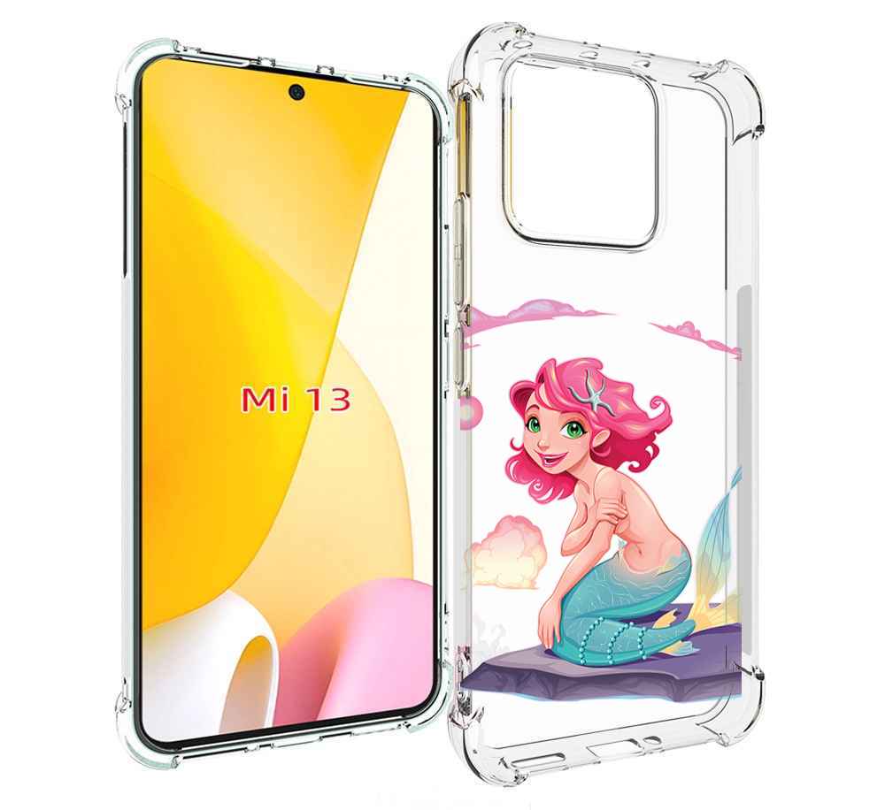

Чехол MyPads русалочка для Xiaomi 13, Прозрачный, Tocco