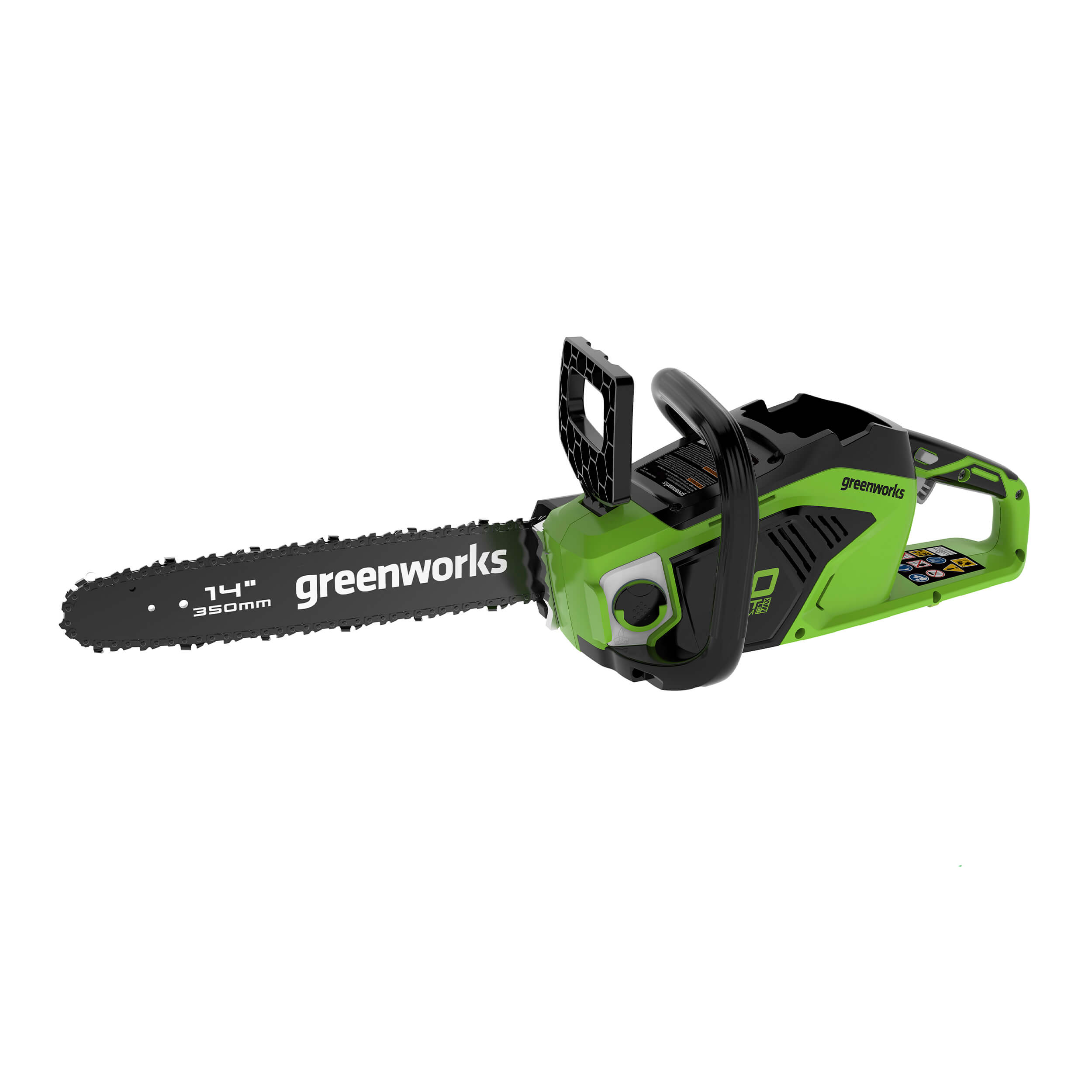 фото Аккумуляторная цепная пила greenworks gd40cs15 2005707 без акб и зу 35 см