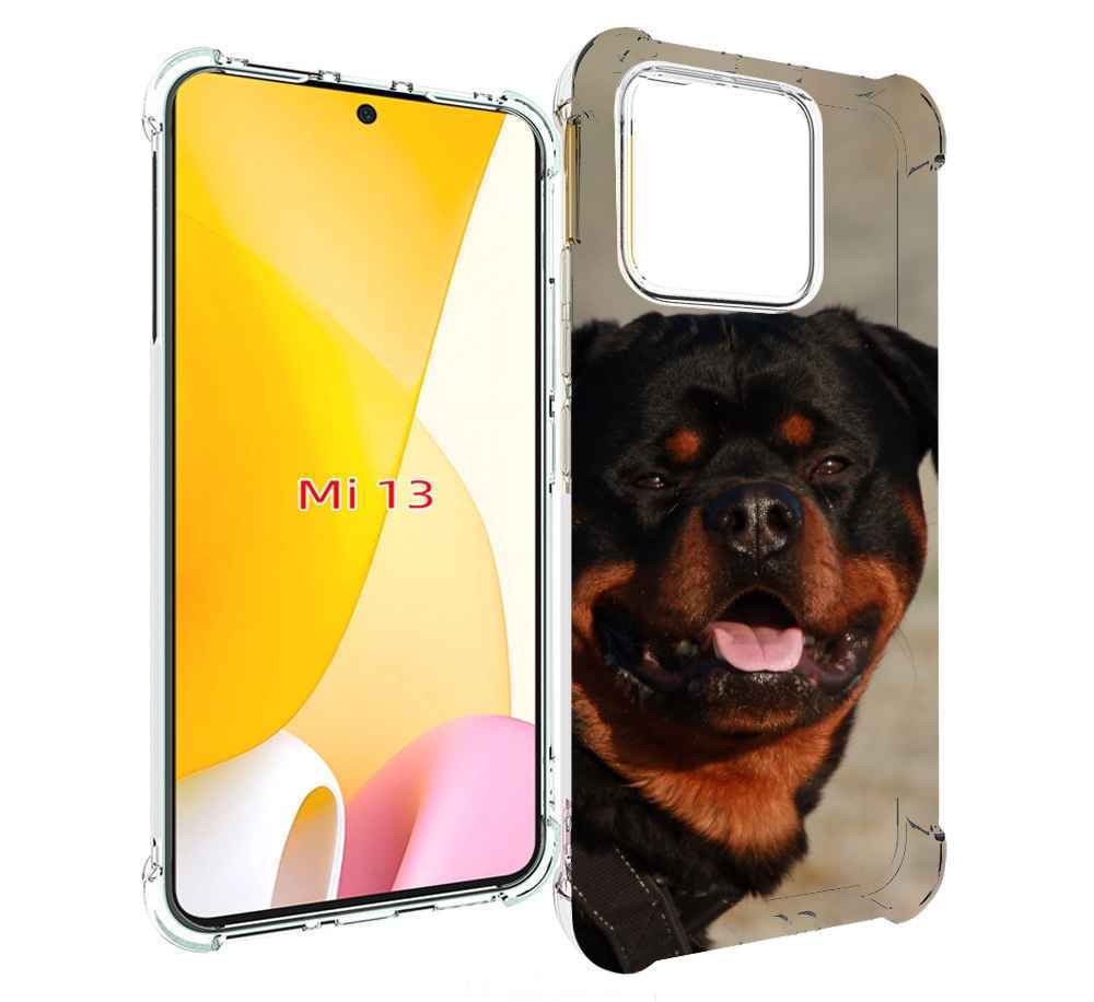 

Чехол MyPads ротвеллер 2 для Xiaomi 13, Прозрачный, Tocco
