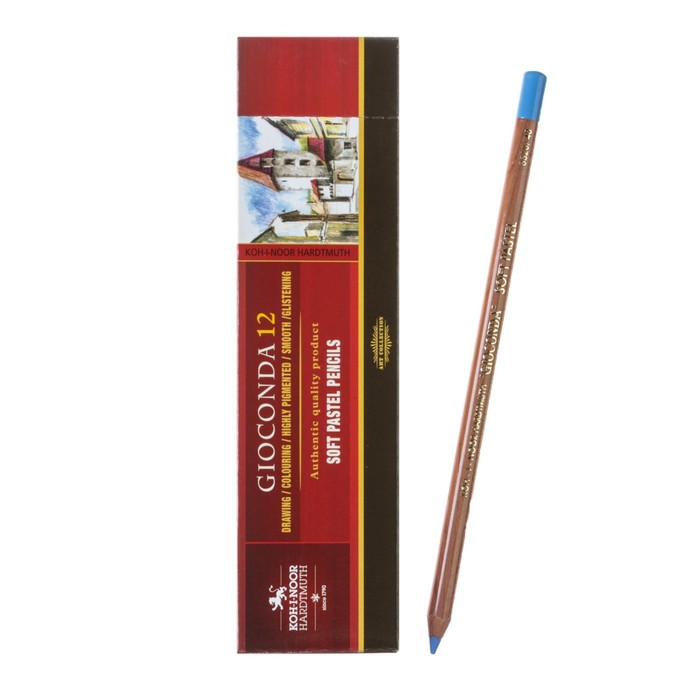 

Пастель сухая в карандаше Koh-I-Noor Gioconda 8820/48 Soft Pastel, синий кобальт