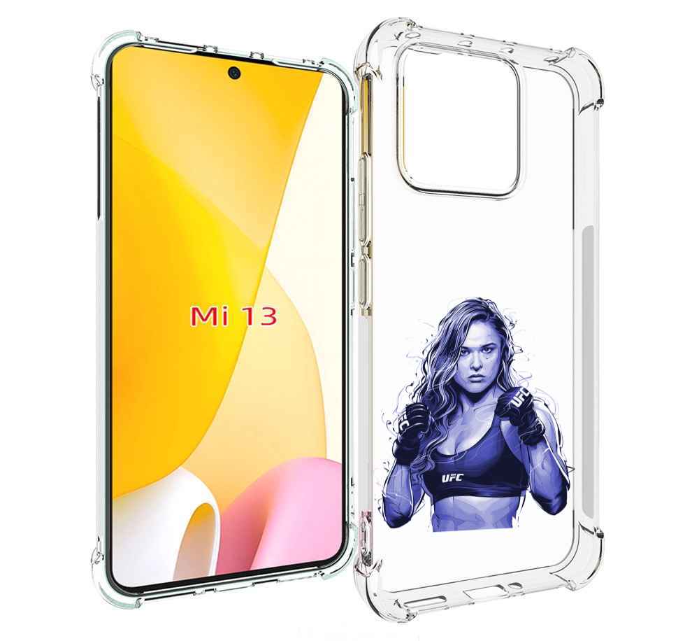 

Чехол MyPads ронда-роузи-юфс для Xiaomi 13, Прозрачный, Tocco