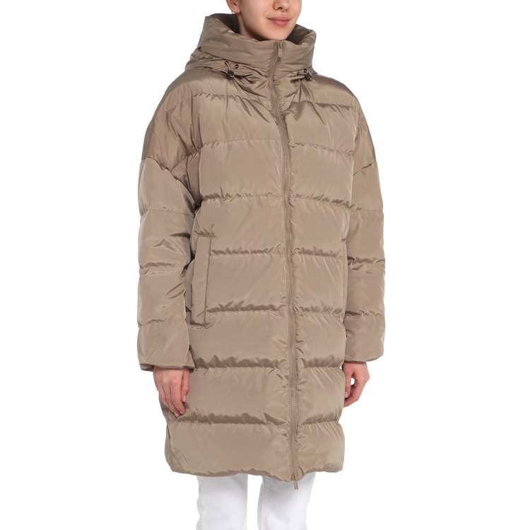 

Пуховик женский Maison David MLY006 бежевый XL, MLY006