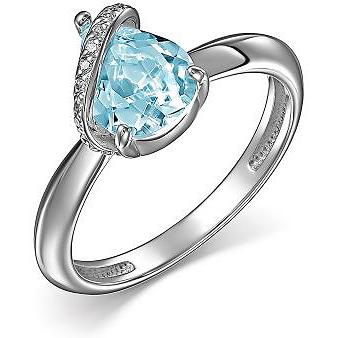 

Кольцо из серебра с фианитом р. 19,5 АЛЬКОР 01-2188_00ТБ-00, 01-2188_00ТБ-00