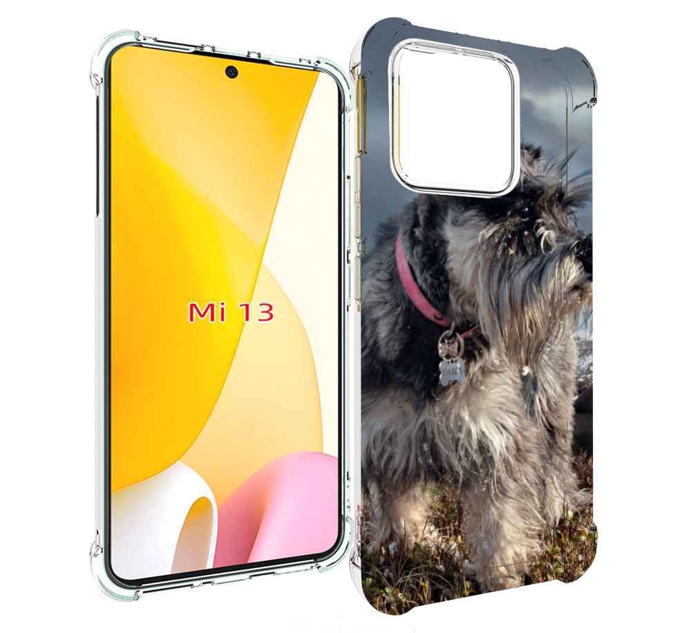 

Чехол MyPads ризеншнауцер 2 для Xiaomi 13, Прозрачный, Tocco