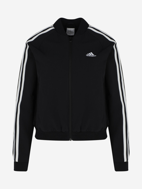 Олимпийка женская Adidas Essentials 3-Stripes Track GS1352 черная 46 RU