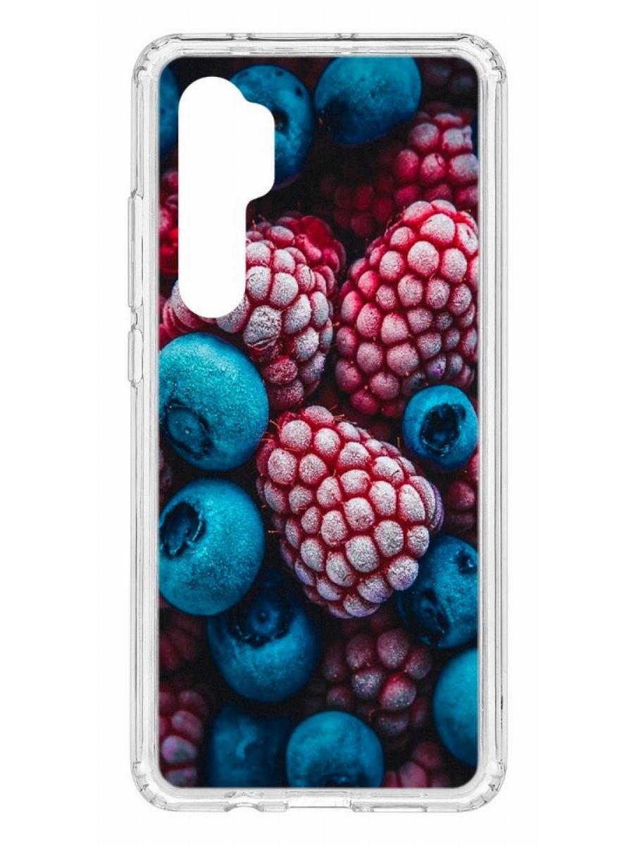 фото Чехол на xiaomi mi note 10 lite kruche prinr fresh berries кruче