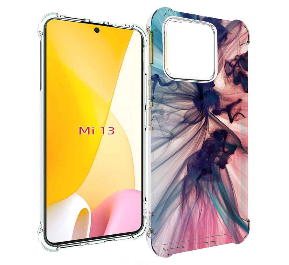 

Чехол MyPads разноцветный дым для Xiaomi 13, Прозрачный, Tocco