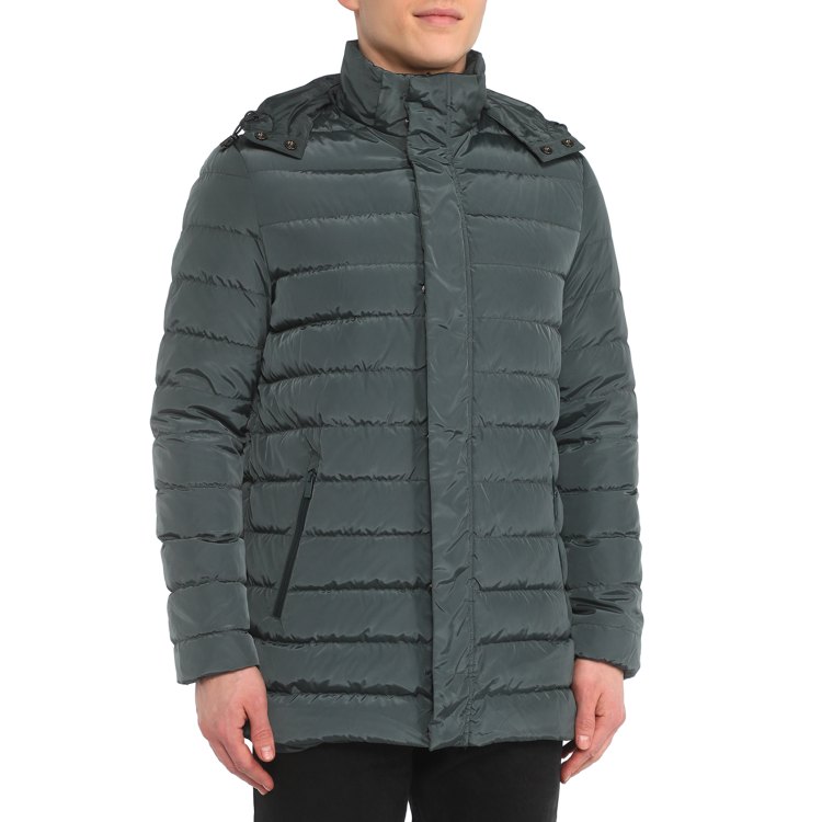 

Пуховик мужской Maison David MLY003 зеленый L, MLY003