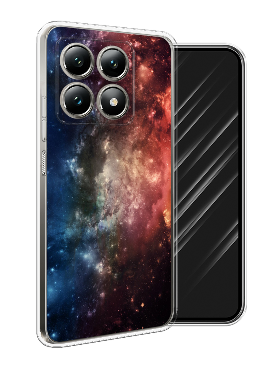 

Чехол Awog на Xiaomi 14T "Космос", Синий;бежевый;красный, 322850-1