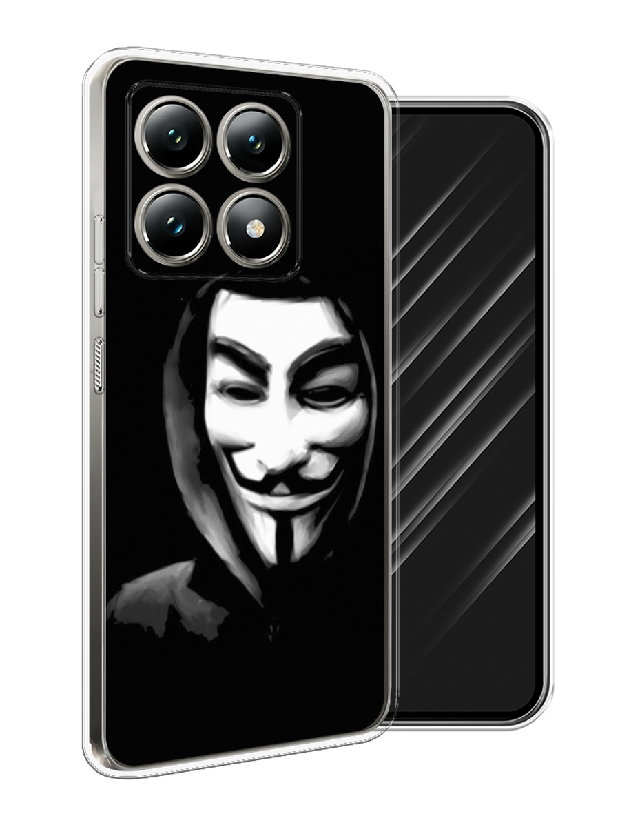 

Чехол Awog на Xiaomi 14T "Анонимус", Черный;серый;белый, 322850-1