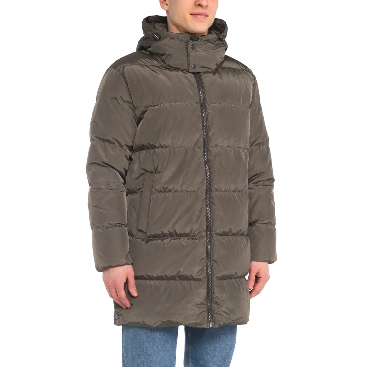

Пуховик мужской Maison David MLY001 коричневый XL, MLY001
