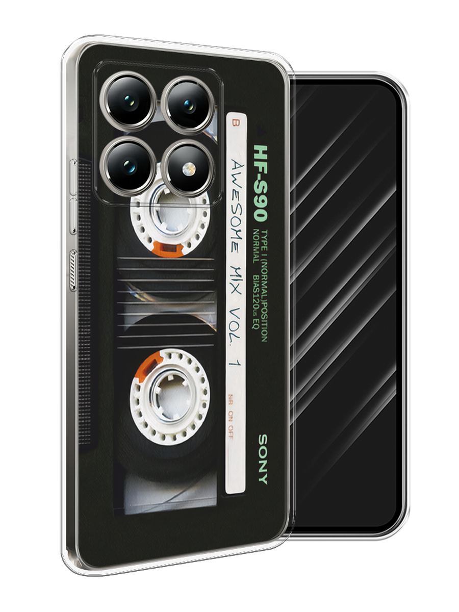 

Чехол Awog на Xiaomi 14T "Кассета", Черный, 322850-1