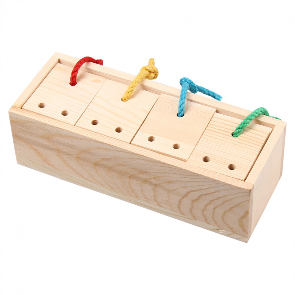 

Интерактивная игрушка для птиц Magic box PetStandArt, 21x8x6см, Magic box