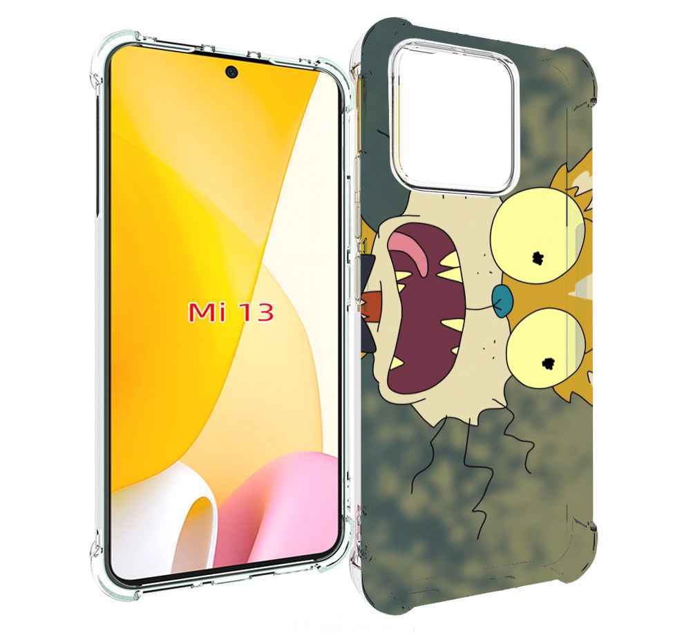 

Чехол MyPads пугливый кот для Xiaomi 13, Прозрачный, Tocco