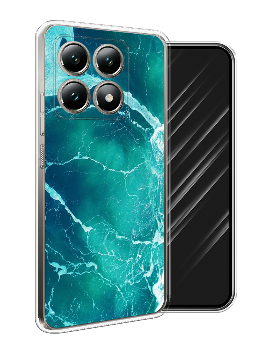 

Чехол Awog на Xiaomi 14T "Изумрудный океан", Бирюзовый;синий, 322850-1