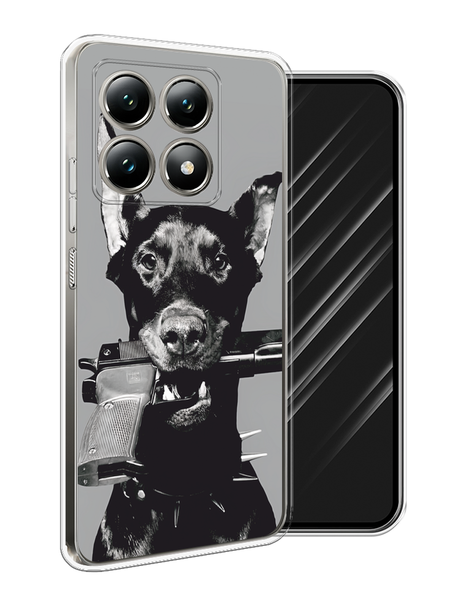 

Чехол Awog на Xiaomi 14T "Доберман", Серый, 322850-1