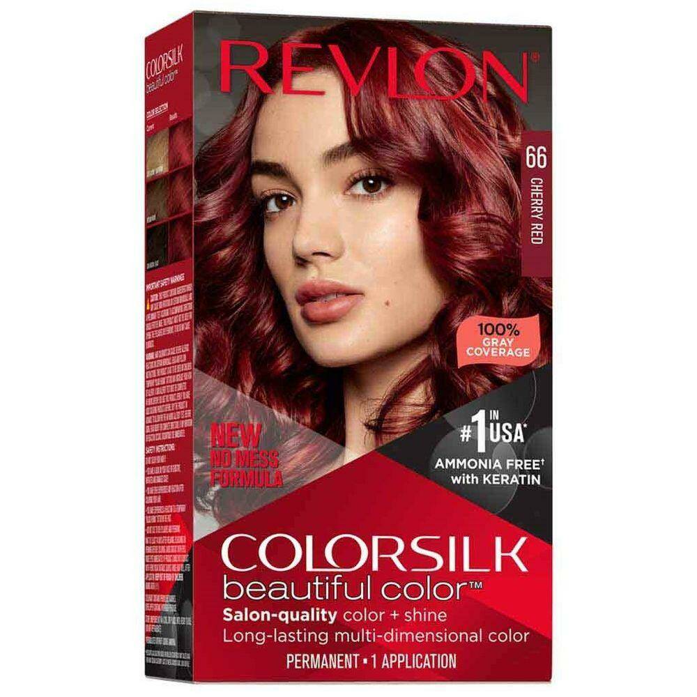 Краска для волос Revlon Colorsilk 66 Cherry red 130 мл 550₽