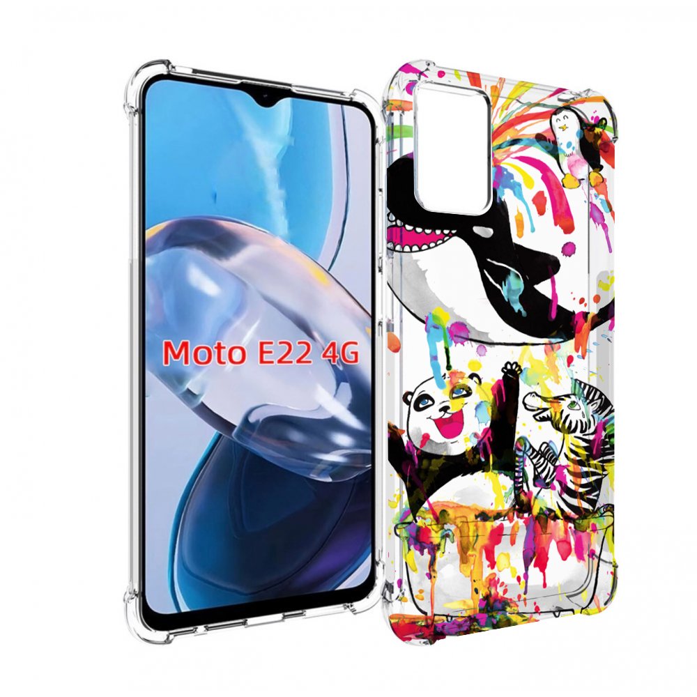 

Чехол MyPads Хиппи кит для Motorola Moto E22 4G / E22i 4G, Прозрачный, Tocco