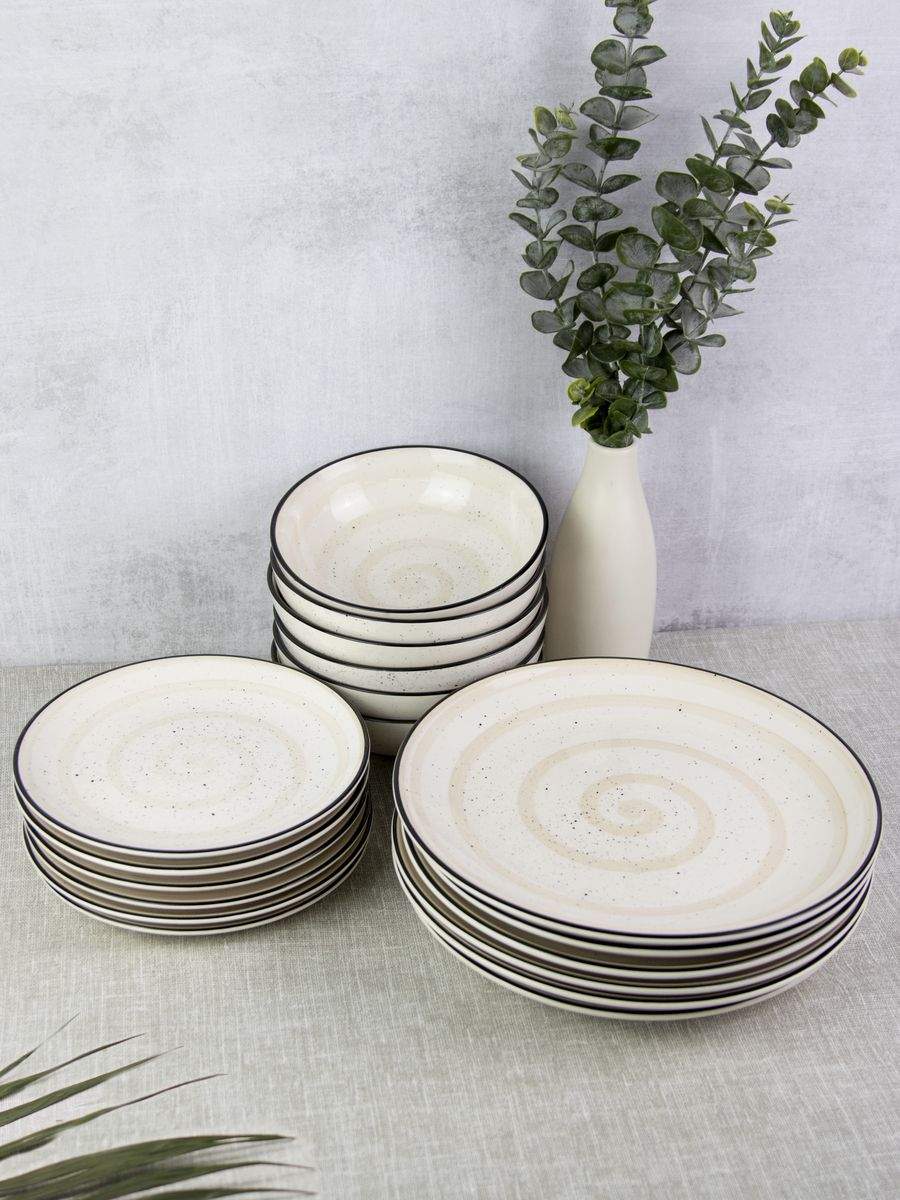 Столовый сервиз Elrington 6 персон 18 шт 139-27107cream-18-FS