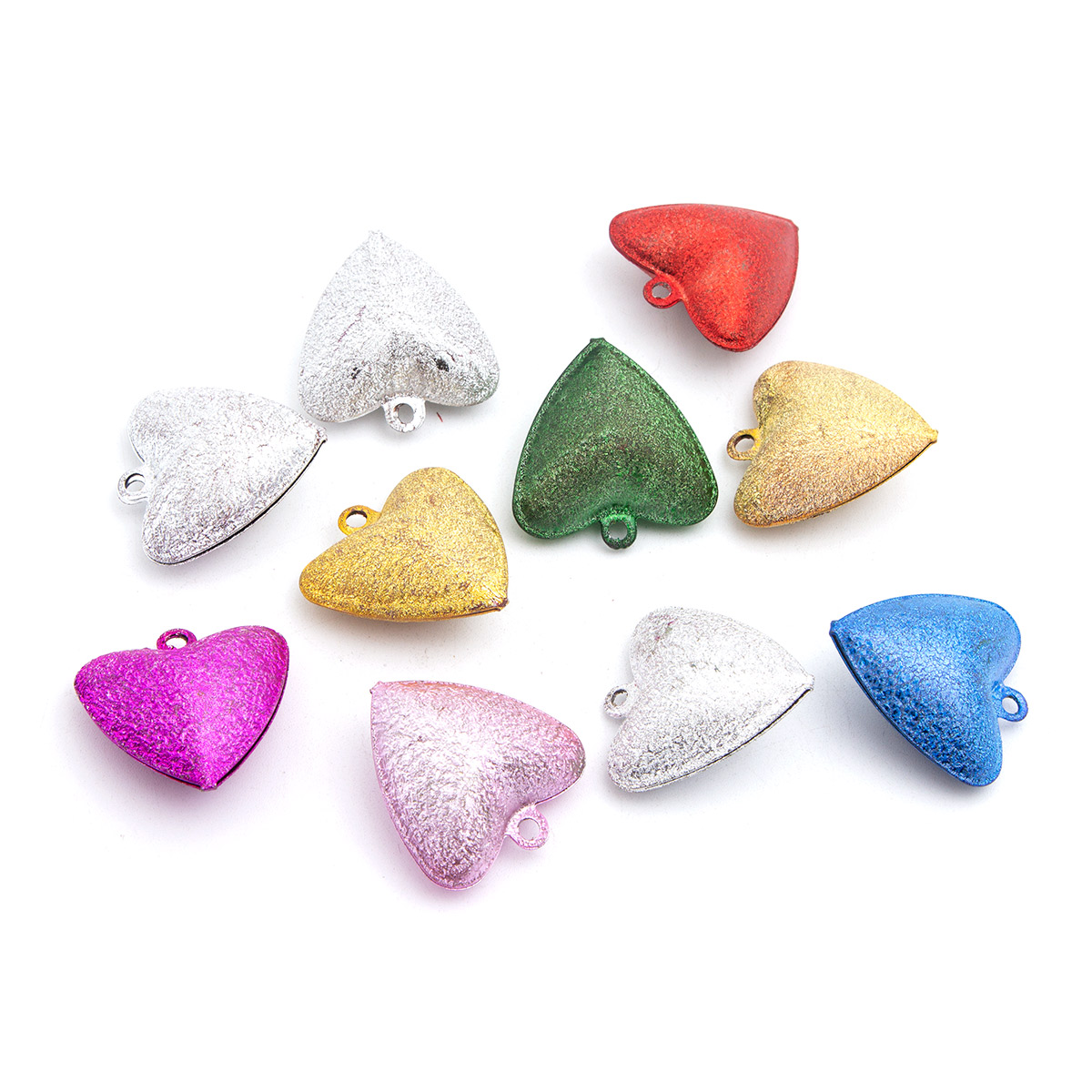 

Бубенчик декоративный Сердце, Astra&Craft, AR660, 3,3 см, ассорти (матовый), 10 шт, Разноцветный, 7728095