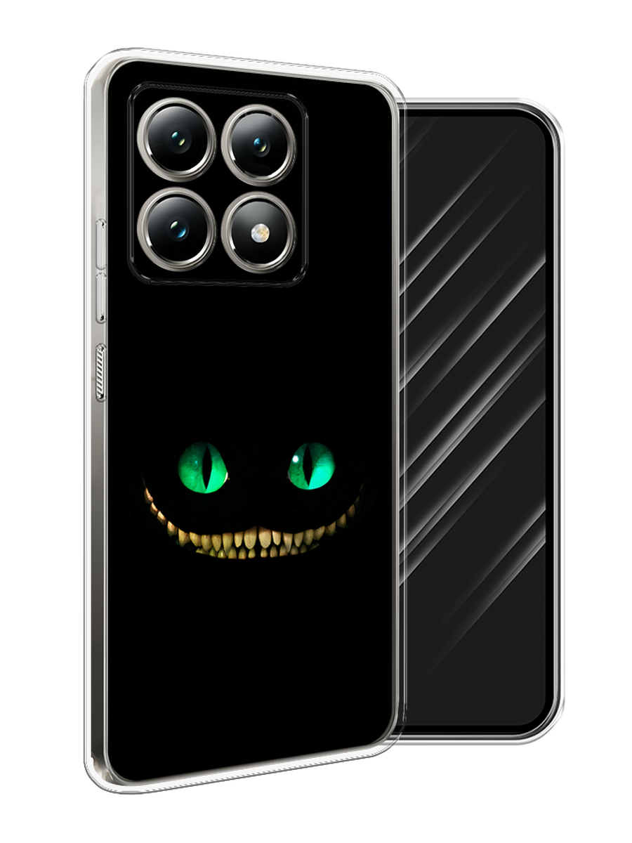 

Чехол Awog на Xiaomi 14T "Зеленоглазый чеширский кот", Черный, 322850-1