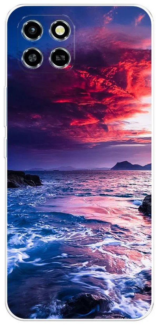

Чехол Awog на Infinix Smart 6 HD "Волны 1", Разноцветный, 3101650-4