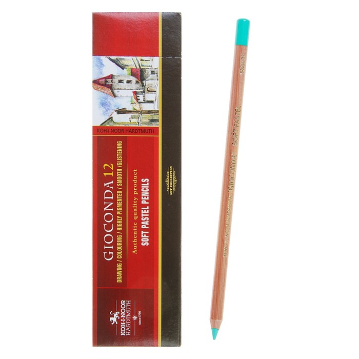 

Пастель сухая в карандаше Koh-I-Noor Gioconda 8820/37 Soft Pastel, зелёная