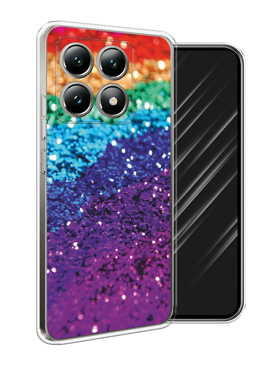 

Чехол Awog на Xiaomi 14T "Блестящая радуга рисунок", Разноцветный, 322850-1