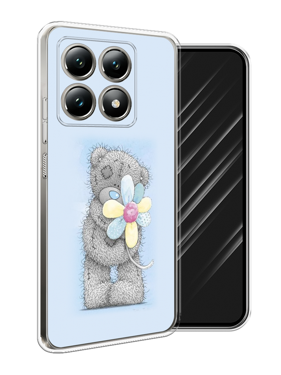 

Чехол Awog на Xiaomi 14T "Me to you с ромашкой", Голубой;серый;желтый, 322850-1