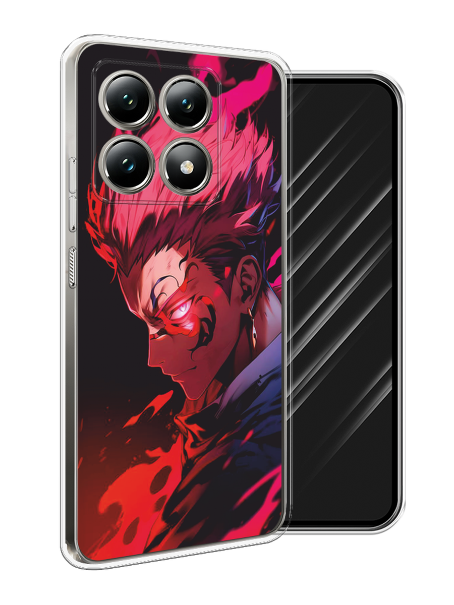 

Чехол Awog на Xiaomi 14T "Взгляд Сукуны", Розовый;красный;черный, 322850-1