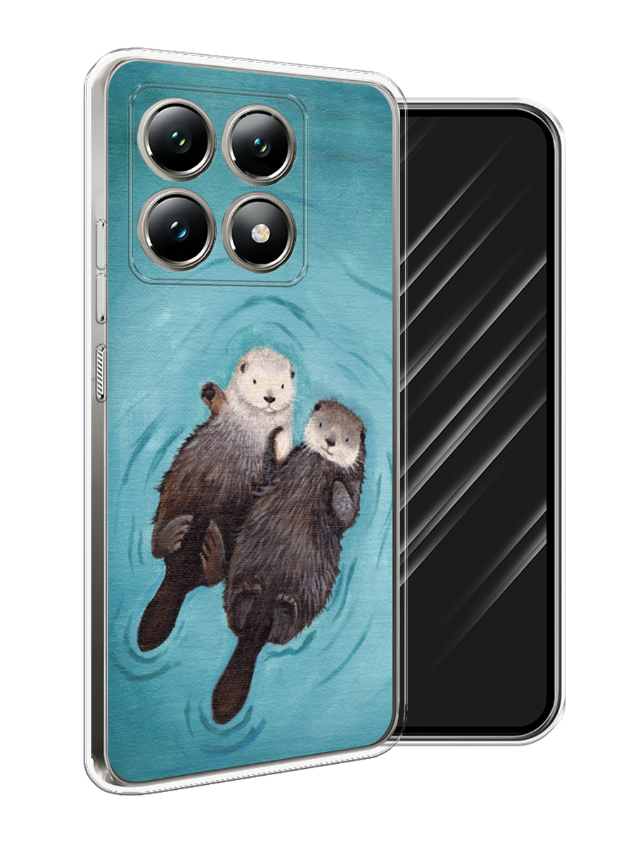 

Чехол Awog на Xiaomi 14T "Парочка бобров", Голубой, 322850-1