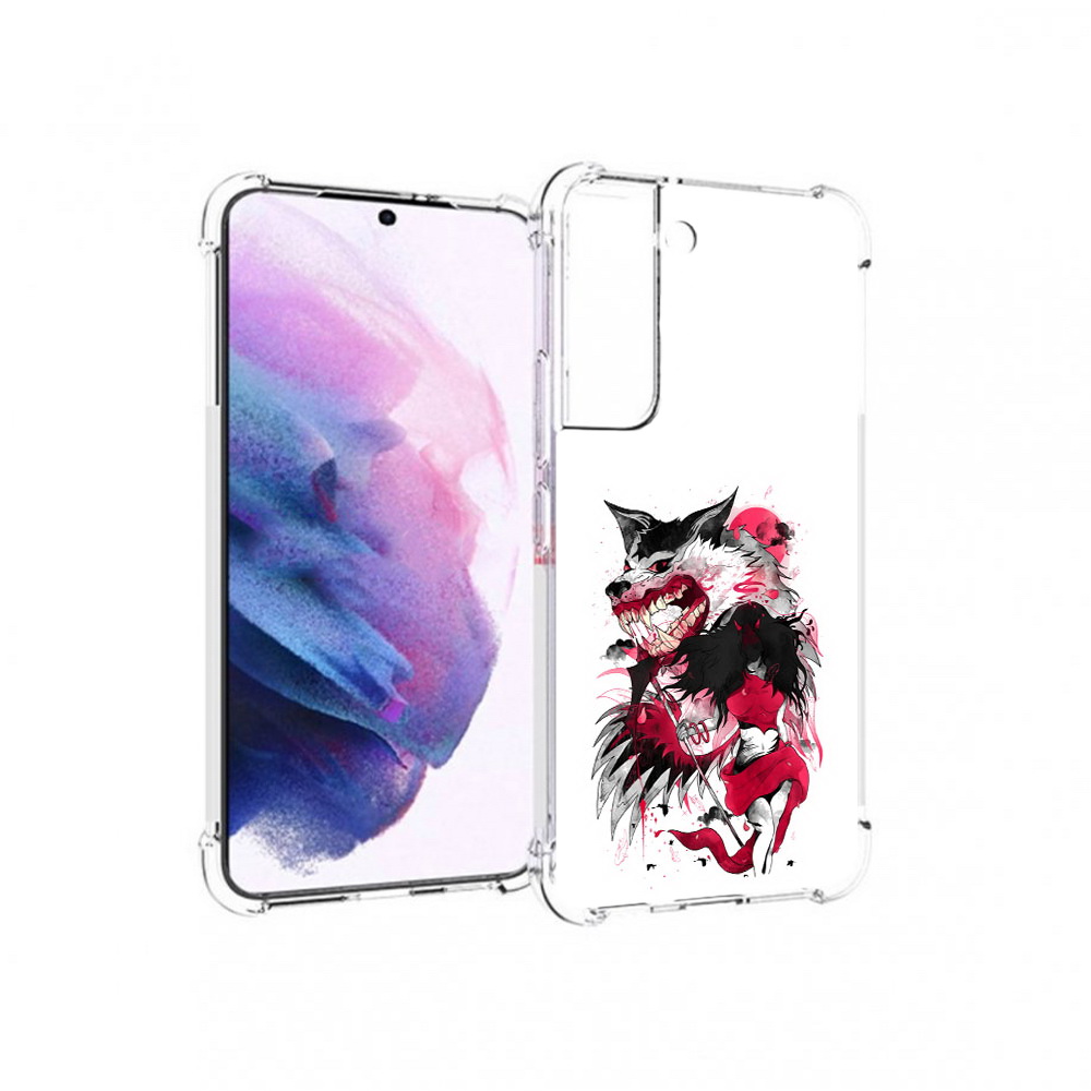 

Чехол MyPads Tocco для Samsung Galaxy S22 красная шапочка (PT194926.508.410), Прозрачный, Tocco