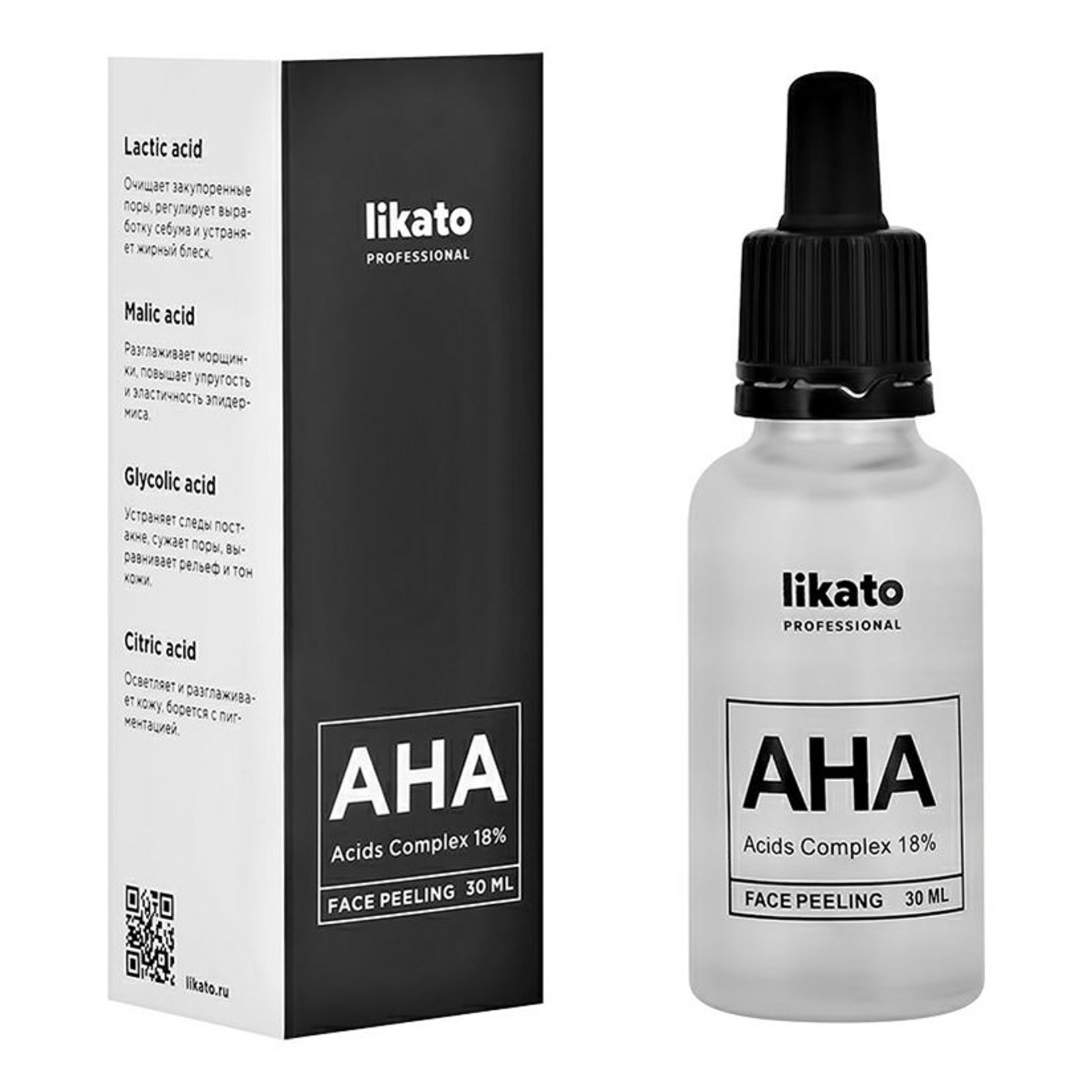 Пилинг для лица Likato Professional AHА-кислотами 18% 30 мл